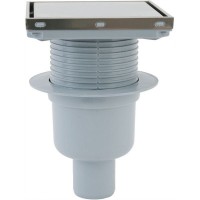 Трап для душа Ани пласт мокрый затвор вертикальный слив 150x150 мм полипропилен