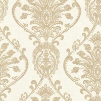 Обои флизелиновые Aura Avalon бежевые 0.53 м DL21456 (2665-21456)