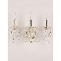Настенный светильник Bohemia Ivele Crystal 101B.3.141.G E14 цвет золотой