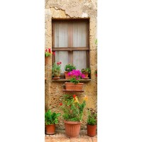 Фотообои Divino Decor Окно A-091 100х270 см