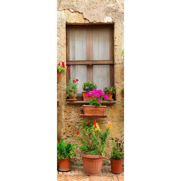 Фотообои Divino Decor Окно A-091 100х270 см