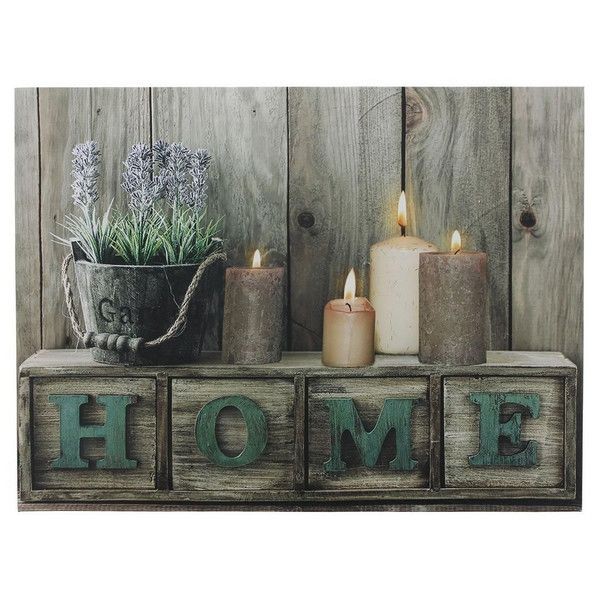 Панно с подсветкой LED Frank Home, 30х40 см