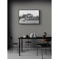 Постер "34;Просто Постер "34; Народный дом в Москве 60x90 в раме Металл