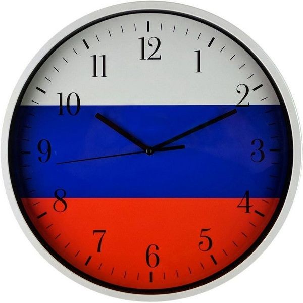 Настенные часы Miralight Российский Флаг MC-4724 Russia