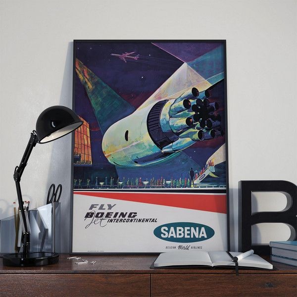 Плакат "34;Просто Постер "34; Sabena 90x120 в подарочном тубусе 654064324411