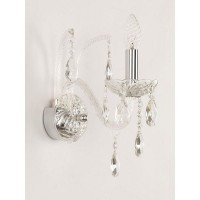 Настенный светильник Bohemia Ivele Crystal 105B.1.165.Ni E14 цвет никель