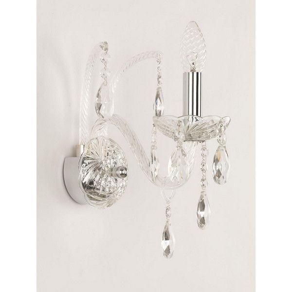 Настенный светильник Bohemia Ivele Crystal 105B.1.165.Ni E14 цвет никель