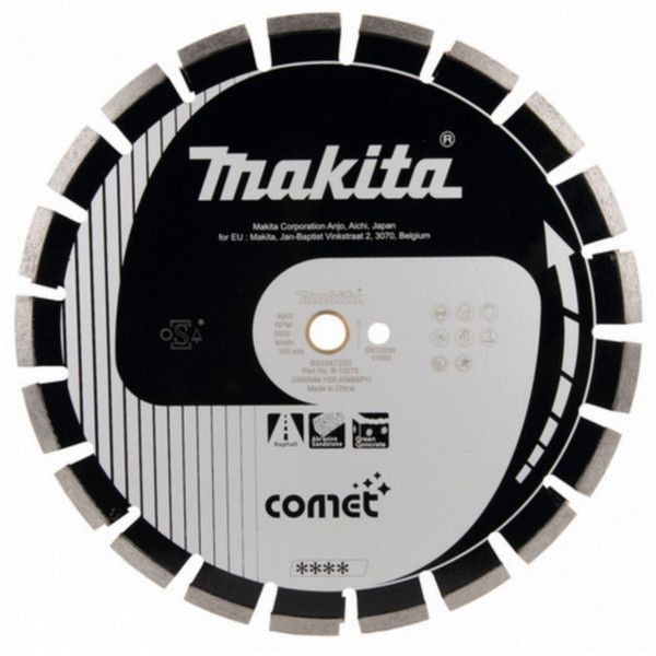 Алмазный диск сегментированный Makita Cosmos Comet Asphalt 400x25,4 B-42905