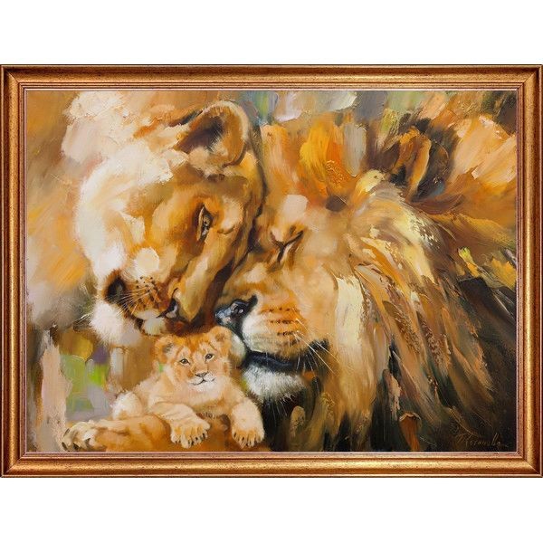 Картина на холсте Русская коллекция Семья КГ-х31, 68х88 см