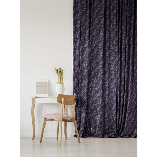 Штора Seasons Romba Scripta Eclipse 30458, 145х270 см