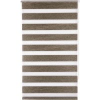 Штора рулонная день-ночь Miamoza Blackout 80x160 см, цвет золотой