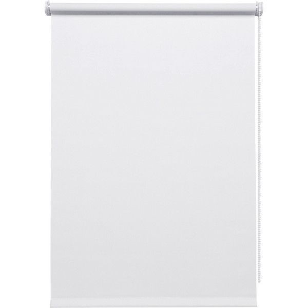 Штора рулонная блэкаут Inspire Santos 80x160 см белая