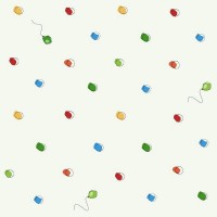 Виниловые обои York Wallcoverings зеленые DK5848 0.52 м