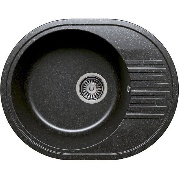 Кухонная мойка POLYGRAN F-22 №16 (Черн)