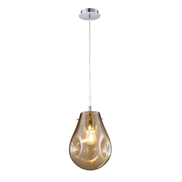 Люстра подвесная Lumien Hall NERTUS LH4111/1P-CR-AM E27 1 лампа 3 м²
