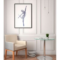 Плакат "34;Просто Постер "34; Танцор 90x120 в подарочном тубусе 843255766161