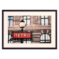 Постер Дом Корлеоне Метро Париж 07-0182-21х30, 21х30 см