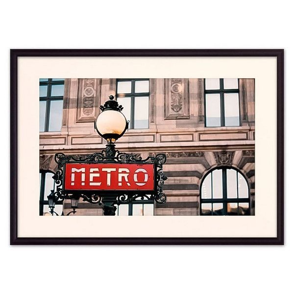 Постер Дом Корлеоне Метро Париж 07-0182-21х30, 21х30 см
