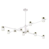 Люстра подвесная Lumien Hall Sauris LH8020/10P-WT-GD GU10 10 ламп