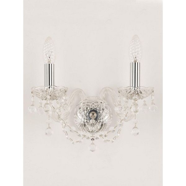 Настенный светильник Bohemia Ivele Crystal 108B.2.141.Ni E14 цвет никель