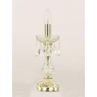 Лампа настольная Bohemia Ivele Crystal 101L.1-27.G E14 цвет золотой