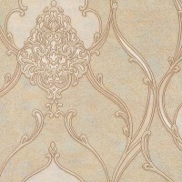 Обои флизелиновые Zambaiti Italica жёлтые 1.06 м M5115