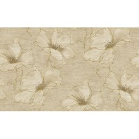 Обои флизелиновые Solo Fleur бежевые 1.06 м E37003