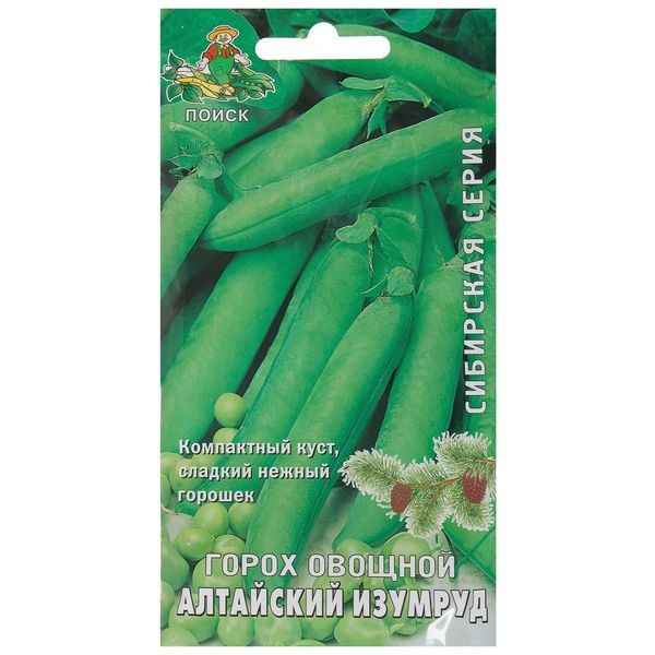Семена Горох овощной «Алтайский изумруд»