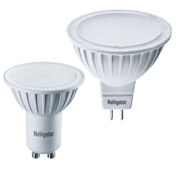 Лампа Светодиодная (Led) Mr16 05W 4000 К Gu5,3 Хол, Свет (20/100) "34;Navigator "34; 94 129
