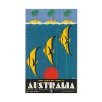 Плакат "34;Просто Постер "34; Australia 90x120 в подарочном тубусе 357470447031