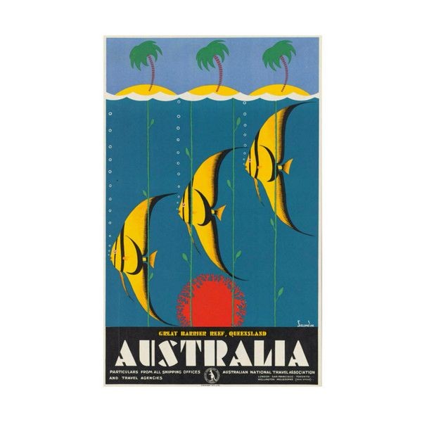 Плакат "34;Просто Постер "34; Australia 90x120 в подарочном тубусе 357470447031