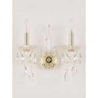 Настенный светильник Bohemia Ivele Crystal 105B.2.141.G E14 цвет золотой