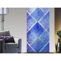 Фотообои Urban Style Синяя плитка UST0155 100х270 см