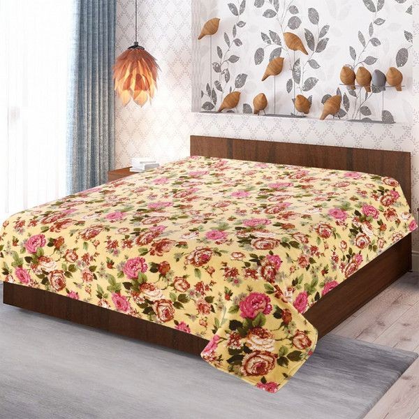 Плед TexRepublic Flanel Печать 200х220см, Фланель