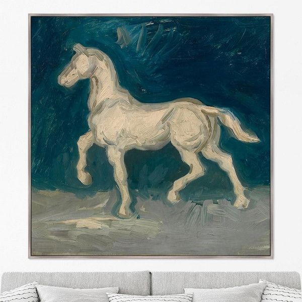 Картина Картины в Квартиру Horse KVK1-225075636, 105х105 см