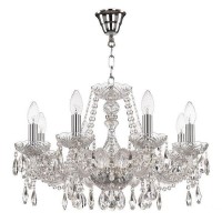 Люстра потолочная Bohemia Ivele Crystal 116.8.195.Ni E14 8 ламп 16 м²