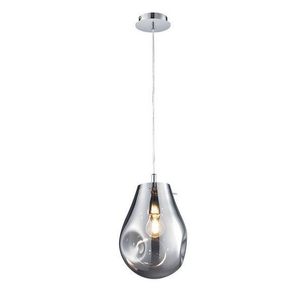 Люстра подвесная Lumien Hall NERTUS LH4111/1P-CR-SL E27 1 лампа 3 м²