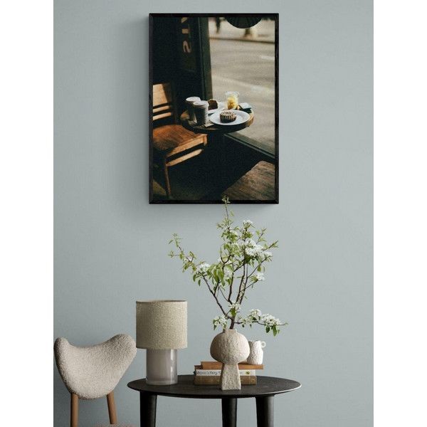 Плакат "34;Просто Постер "34; Завтрак в кофейне 60x90 в раме 878440796021