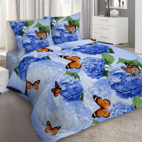 Комплект постельного белья Letto полутораспальный, бязь, 70x70 см