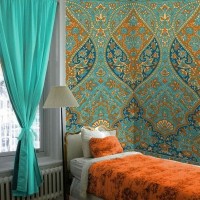 Фотообои Urban Style Тонкая вязь Востока UST1009 100х270 см