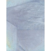 Обои флизелиновые Euro Decor 7078-18 голубые 1.06 м
