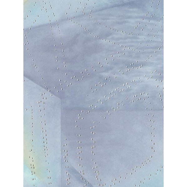 Обои флизелиновые Euro Decor 7078-18 голубые 1.06 м