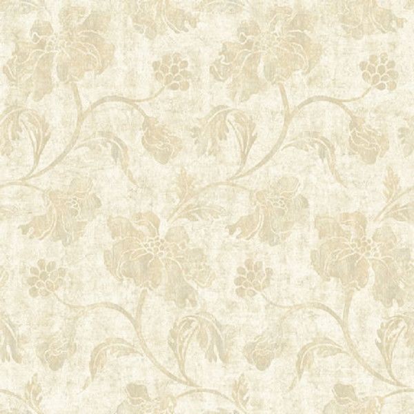 Виниловые обои York Wallcoverings бежевые WE9003 0.68 м