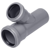 Тройник O 50x40/45° полипропилен
