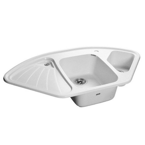 Кухонная мойка GranFest C-1040 E CORNERC-1040 E иней