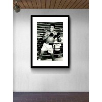 Постер "34;Просто Постер "34; Мухаммед Али 90x120 в подарочном тубусе Металл