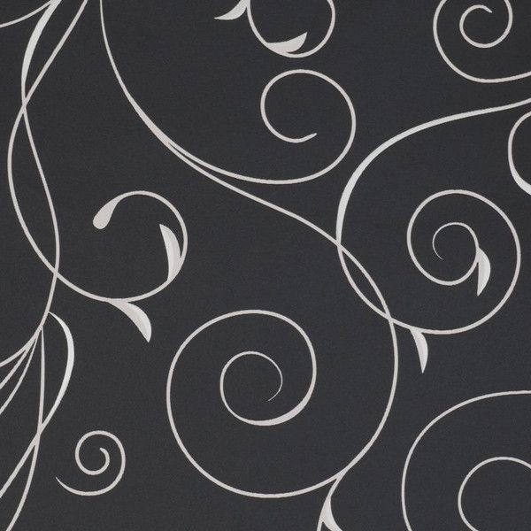 Обои флизелиновые Мир Авангард Swirl чёрные 1.06 м 11-152-06