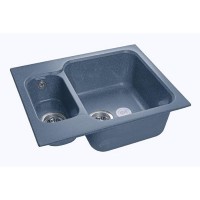 Кухонная мойка GranFest S-615 K STANDARTS-615 K графит