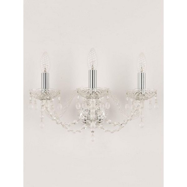 Настенный светильник Bohemia Ivele Crystal 112B.3.165.Ni.V0300 E14 цвет никель