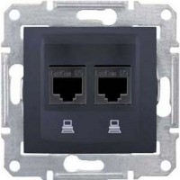 Розетка компьютерная Schneider Electric SEDNA SDN4400170